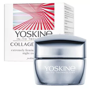 Yoskine Collagen Laser, ekstremalnie ujędrniający krem-zabieg z laserowym stymulatorem kolagenu na noc, 50 ml - Kremy do twarzy Yoskine Collagen Laser, ekstremalnie ujędrniający krem-zabieg z laserowym stymulatorem kolagenu na noc, 50 ml - Kremy do twarzy - miniaturka - grafika 1