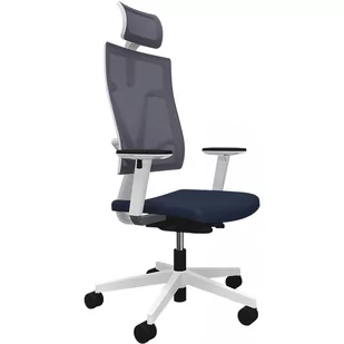 Fotel biurowy, krzesło biurowe Fotel Obrotowy Biurowy 4ME-MESH-W-SOFT-SEAT-HRMA-SFB1 Nowy Styl - Fotele i krzesła biurowe - miniaturka - grafika 1