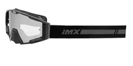 Gogle i okulary motocyklowe - Gogle IMX Sand Black Matt Silver Iridium + 2 szyby (jasna i irydowa) w zestawie - miniaturka - grafika 1