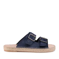 Espadryle męskie - Espadryle QUAZI QZ-63-04-000623 Granatowy - miniaturka - grafika 1