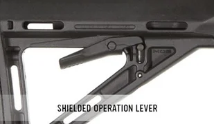Magpul - Kolba MOE Carbine Stock do AR-15 / M4 - Mil-Spec - Czarny - MAG400 - Osprzęt do wiatrówek - miniaturka - grafika 5