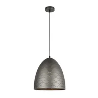 Lampy sufitowe - Leilani lampa wisząca 1-punktowa szara PND-43445-1L-GR - miniaturka - grafika 1