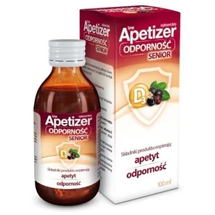 Aflofarm Apetizer Odporność Senior syrop 100 ml - Układ pokarmowy - miniaturka - grafika 1