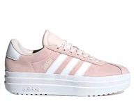 Buty sportowe damskie - Buty damskie adidas VL Court Bold Różowe IH9996 38 2/3 - miniaturka - grafika 1