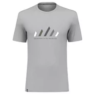 Koszulki męskie - Salewa Męski T-Shirt Pure Stripes Dry M - miniaturka - grafika 1