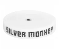 Maskownice do kabli - Silver Monkey Silver Monkey Rzep do kabli 5m biały - miniaturka - grafika 1