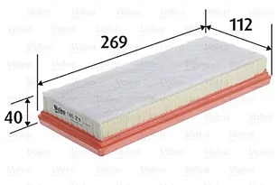 Valeo Filtr powietrza 585219 - Filtry powietrza - miniaturka - grafika 1