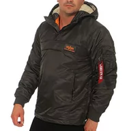 Kurtki męskie - ALPHA INDUSTRIES Męska kurtka dziecięca Hpo Anorak, szary/czarny, XXL - miniaturka - grafika 1