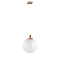 Lampy sufitowe - Lampa wisząca ALUR WOOD S 11146119 - Kaspa - miniaturka - grafika 1
