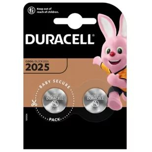 Duracell 2X CR2025 BLISTER DU124 - Baterie i akcesoria - miniaturka - grafika 1