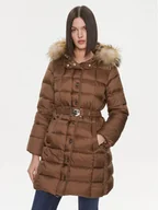 Kurtki damskie - Liu Jo Kurtka przejściowa MF3061 T3130 Brązowy Regular Fit - miniaturka - grafika 1