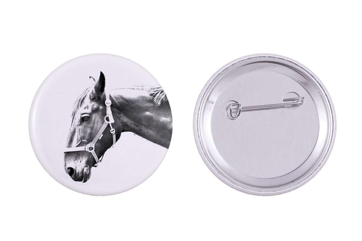 Hanowerski - ozdoba koszuli, przypinka do torby, idealny prezent z możliwościa dodanie swojej grafiki marki Art-Dog