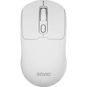 Myszki - SAVIO MB-06 BT 2.4 GHz biały - miniaturka - grafika 1