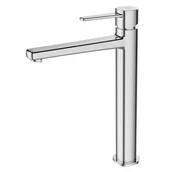 Baterie umywalkowe - Invena BATERIA 28,6 CM UMYWALKOWA WYSOKA GLAMOUR TREND CHROM BU-02-W01-V - miniaturka - grafika 1