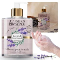 Mydła - Jeanne en Provence - Lavande Gourmande Mydło w płynie do rąk 500 ml - miniaturka - grafika 1