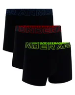 Majtki męskie - Bokserki męskie Under Armour Perf Cotton 3in 3Pack Black 3XL - miniaturka - grafika 1