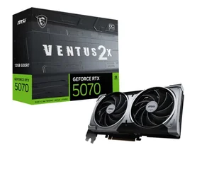 MSI GeForce RTX 5070 Ventus 2X OC 12GB GDDR7 DLSS4 - Karty graficzne - miniaturka - grafika 2