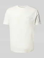 Koszulki męskie - T-shirt o kroju regular fit z wyhaftowanym logo i okrągłym dekoltem - miniaturka - grafika 1