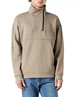 Swetry męskie - BOSS Sweter męski Swique, Light/Pastel Green334, 3XL - miniaturka - grafika 1