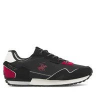 Sneakersy męskie - Sneakersy Beverly Hills Polo Club SPORTMAX-01 Czarny - miniaturka - grafika 1