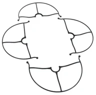 Akcesoria do drona - Osłony śmigieł do MJX X102H - czarne - miniaturka - grafika 1