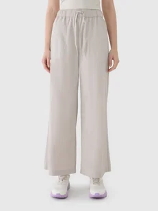 4F Spodnie damskie casual z szerokimi nogawkami 4FWSS25TTROF1012-83S Brązowy Roz. M - Spodnie damskie 4F Spodnie damskie casual z szerokimi nogawkami 4FWSS25TTROF1012-83S Brązowy Roz. M - Spodnie damskie - miniaturka - grafika 1