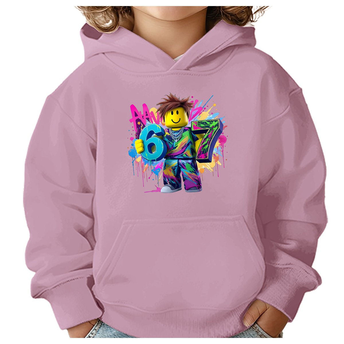 BLUZA DZIECIĘCA 67 SIX SEVEN VIRAL ROBLOX 104 CHŁOPIĘCA DZIEWCZĘCA
