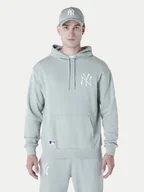 Bluzy męskie - New Era Bluza New York Yankees MLB League 60596175 Zielony Regular Fit - miniaturka - grafika 1