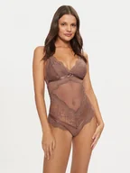 Body - Hunkemöller Body Arabella 300177 Brązowy - miniaturka - grafika 1