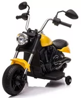 Pojazdy elektryczne dla dzieci - Motor Chopper V-Max Żółty - miniaturka - grafika 1