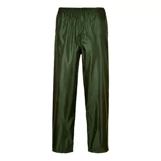 Spodnie męskie - Portwest portwest spodnie od deszczu, czarny, X-L S441OGRXL - grafika 1