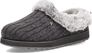 Skechers Damskie kapcie pamiątkowe - Ice Angel, szary, 35 EU - Kapcie damskie - miniaturka - grafika 1