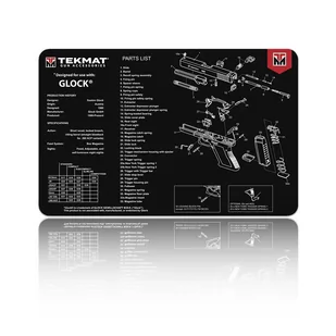 TekMat - Mata do czyszczenia broni Glock - TEK-R17-GLOCK - Konserwacja broni - miniaturka - grafika 1