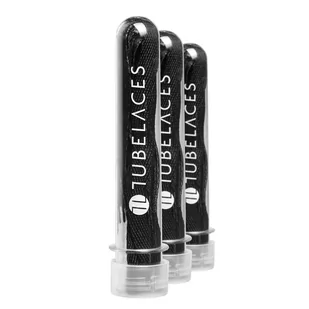 sznurowadła TUBELACES - TEARS BLACK (130 cm) - Akcesoria obuwnicze - miniaturka - grafika 1