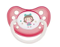 Smoczki uspokajające - Canpol babies Canpol Smoczek silikonowy anatomiczny 18m+ 23/258 Toys PINK 45108 - miniaturka - grafika 1