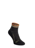Skarpety termoaktywne - Skarpety trekkingowe UYN Trekking One Cool Low Cut Socks - anthracite/green - miniaturka - grafika 1