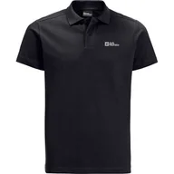 Koszulki męskie - Koszulka męska polo Essential Jack Wolfskin - miniaturka - grafika 1