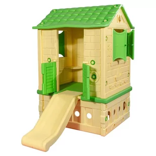 Małpiszon, domek dla dzieci King 106×90 cm żółty - Place zabaw - miniaturka - grafika 1