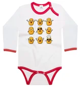 Body dla niemowląt - Body dziecięce Ziemniak Emotki Buźki Zabawne Miny Dzień Ziemniaka 86/92 - miniaturka - grafika 1