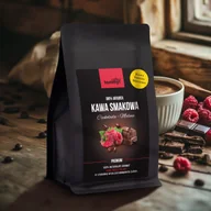 Kawa smakowa Naturalna Czekolada-Malina mielona 250g
