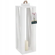 Świeczniki - LATARNIA DREWNIANA LAMPION ŚWIECE ŚWIECZNIK LATARENKA DOMU OGRODU 13,5x13,5 - miniaturka - grafika 1