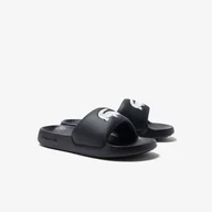Klapki i japonki męskie - Męskie Klapki LACOSTE SHOES 45CMA0002.312 – Czarny - miniaturka - grafika 1