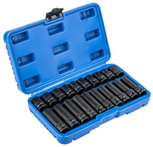 SZEŚCIOKĄTNE NASADKI UDAROWE 1/2" 10-19mm 20el - Nasadki do elektronarzędzi - miniaturka - grafika 9