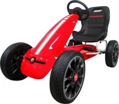 Jeździki dla dzieci - ABARTH Gokart ABARTH CZERWONY, piankowe koła EVA, hamulec ręczny, licencja - miniaturka - grafika 1