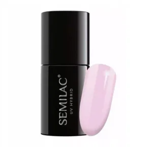 Semilac Extend 5in1 Delicate Pink 803 - Lakiery hybrydowe - miniaturka - grafika 1