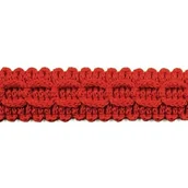 Pasmanteria - Taśma Ozdobna Dziana Tp 15 (1Mb) Czerwony - miniaturka - grafika 1