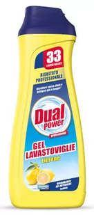 Dual Power Dual Power All in 1 Cytryna - Skoncentrowany żel do mycia naczyń w zmywarce (660 ml - 33 cykle) 8054633831656_20190614180021 - Środki do zmywarek - miniaturka - grafika 1