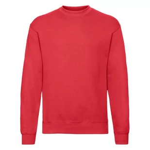 Bluza męska Set-In Sweat Fruit of the Loom - Czerwony XXL - Bluzy męskie - miniaturka - grafika 1