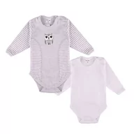 Body dla niemowląt - Chłopięcy dwupak body z długim rękawem, Tup Tup - miniaturka - grafika 1