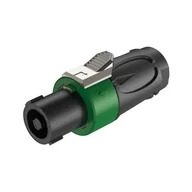 Kable - Wtyk głośnikowy złącze Speakon RS4F-N-GN zielony Roxtone - miniaturka - grafika 1